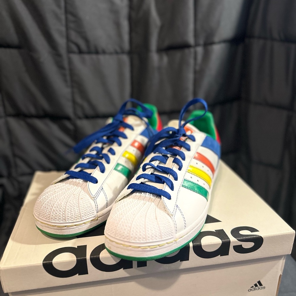 Adidas Superstar 2 CB ‘Multicolor’ Sneakers - EUC - Picture 6 of 7